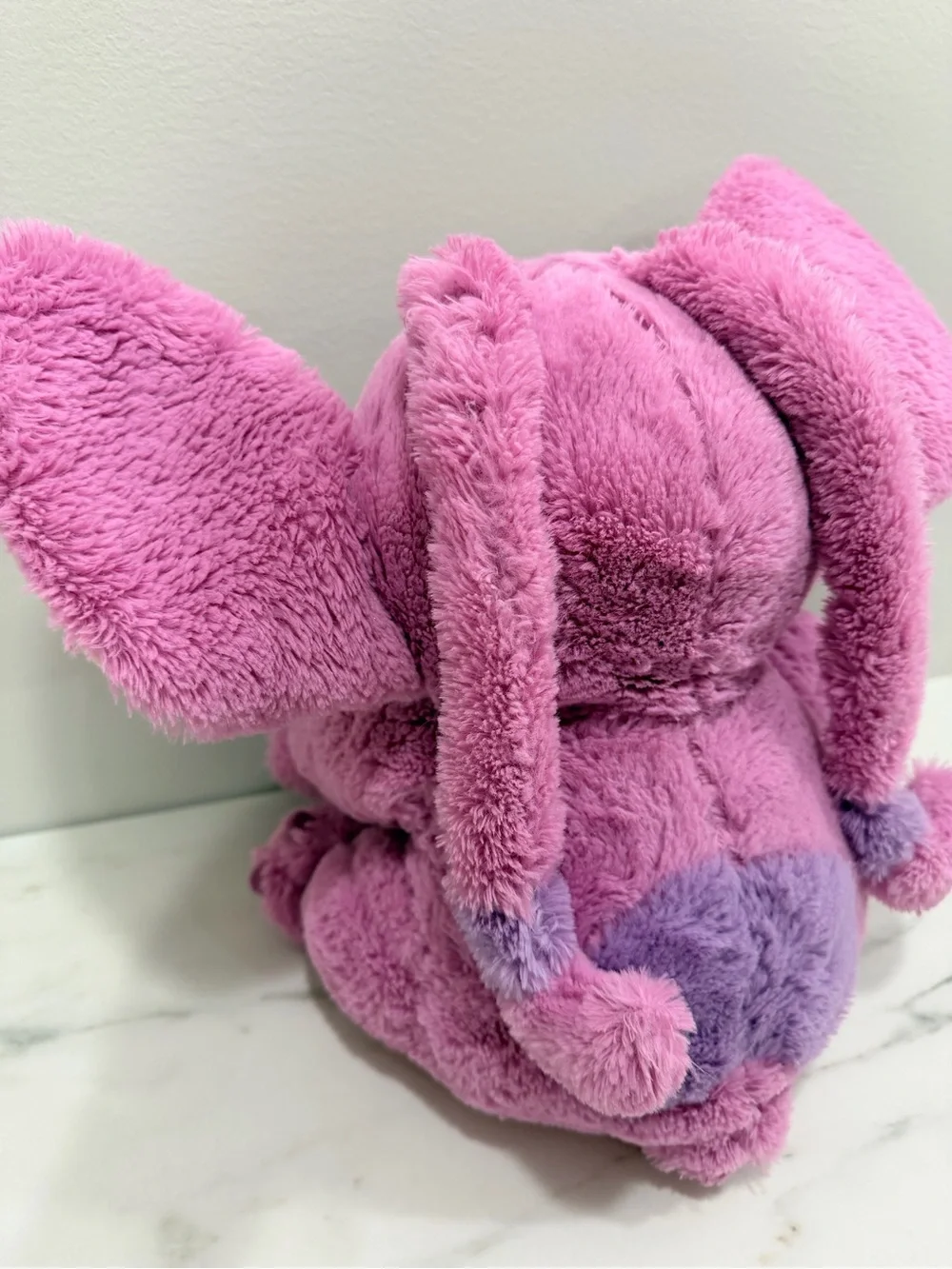 Disney Store Lilo & Stitch Angel Pink Purple Plush Stuffed Animal Toy Approx 14”